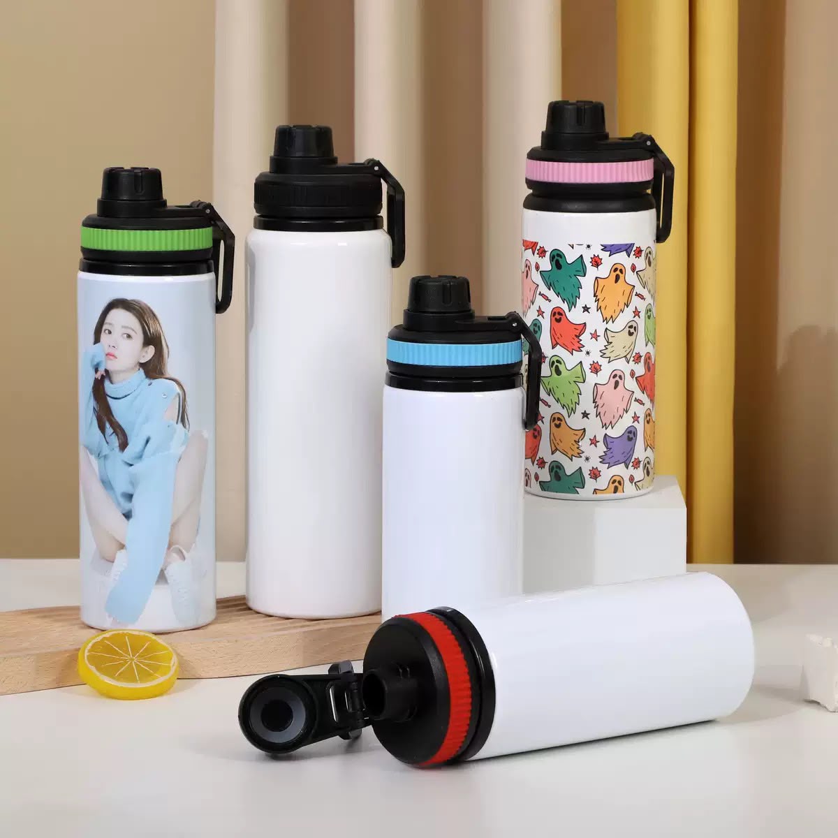 750 ml flip top bottle