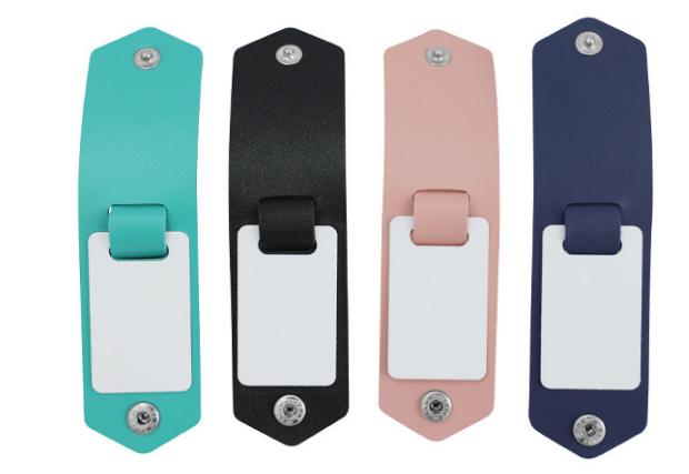 Flip leather keyring