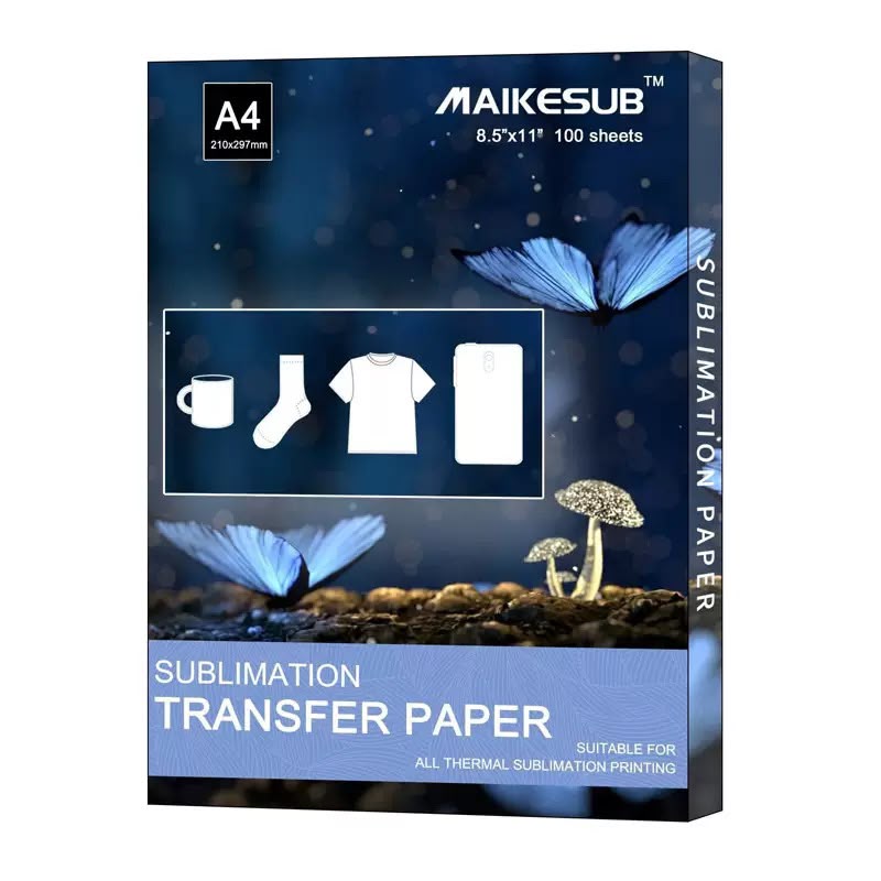 MAIKESUB Sublimation Paper 100 Sheets