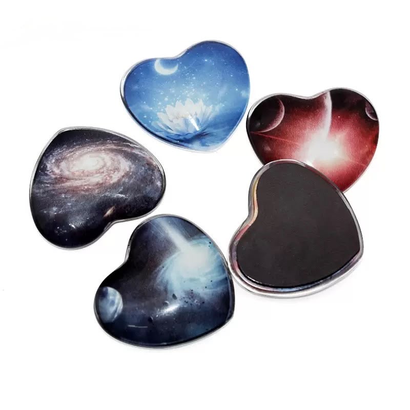 Glass fridge magnet