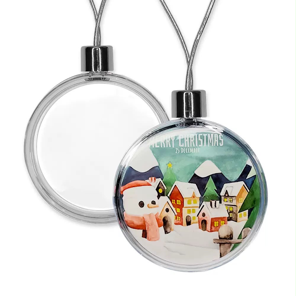Christmas ball flat